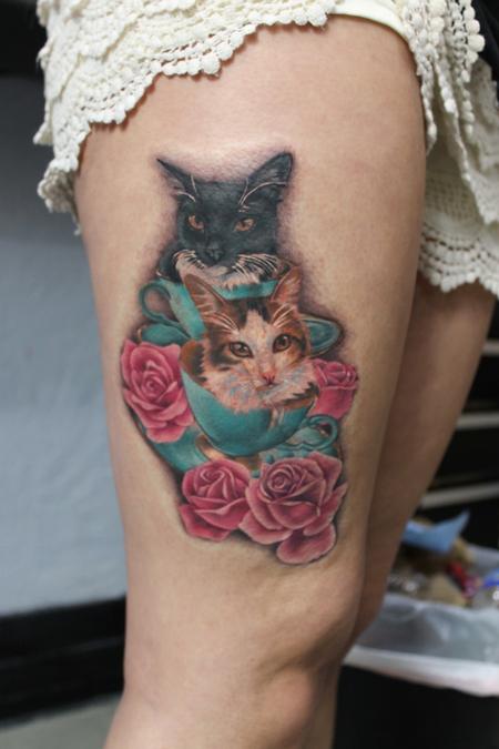 Tattoos - teacup kittens - 116275